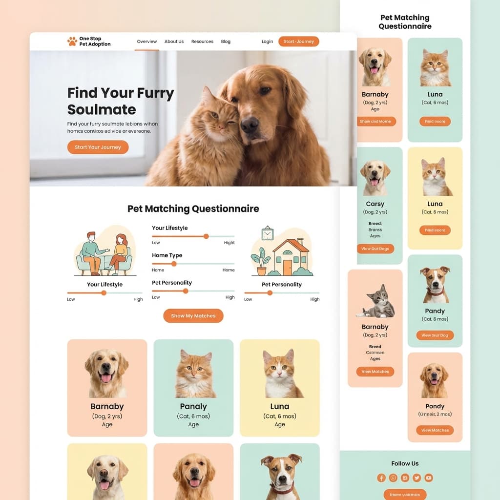 One Stop Pet Adoption cover art